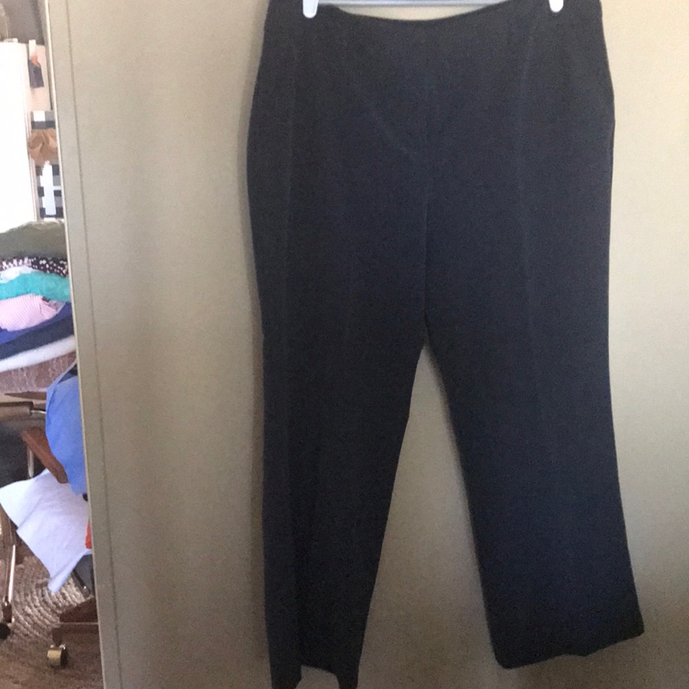Gray trousers